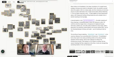 What Drawings Say That Drawers Don’t: Surfacing Implicit Visual Patterns from Personal Drawing Archives Through Vision-Language Models