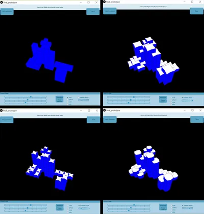 Figure 5. Options to select and manipulate primitive representations.