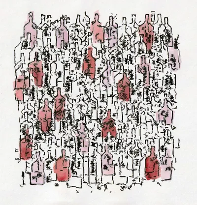Figure 5: (a) A sequence where the generative algorithm
progressively builds up a drawing from a blank canvas. (d)
The result printed out and hand-painted. For more documen
tation visit: github.com/ulberge/interactive-network