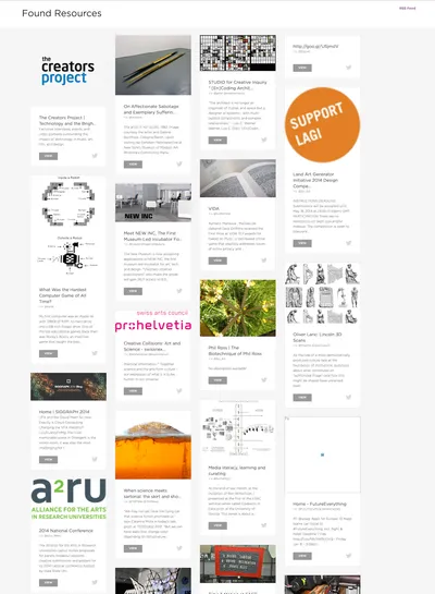 Figure 2. Archive of included resources