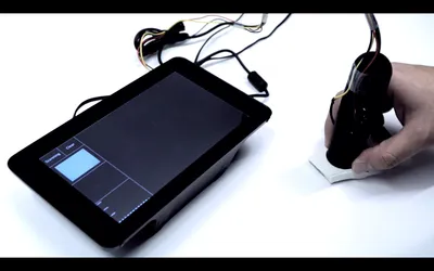 Below: Process for the Prototype 3D Texture Scanning Tools